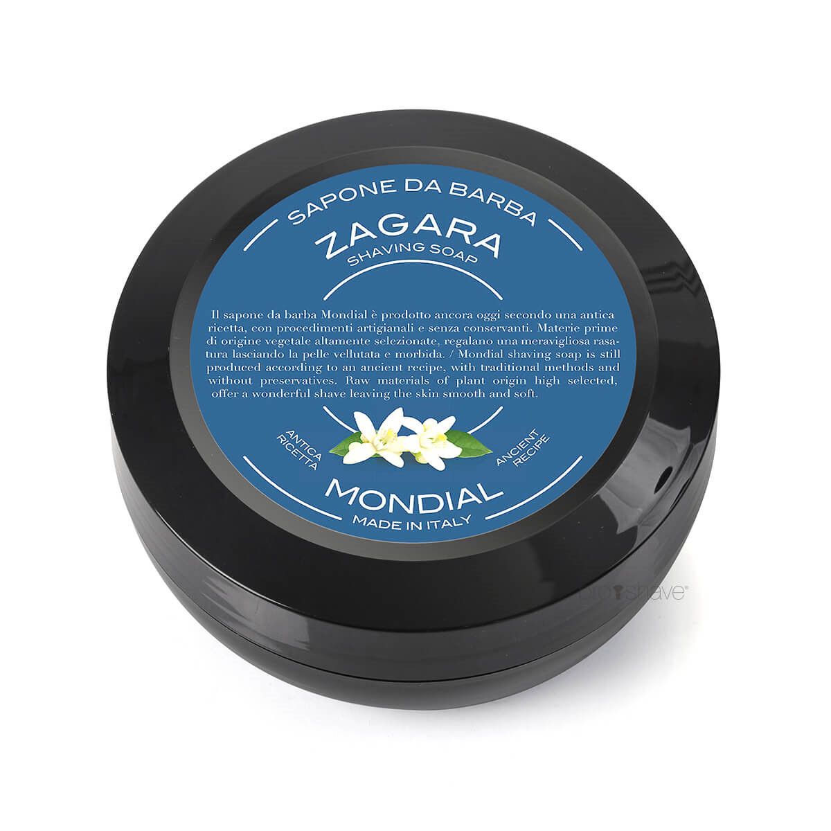 Mondial Shaving Barbersæbe, Zagara, 60 gr.