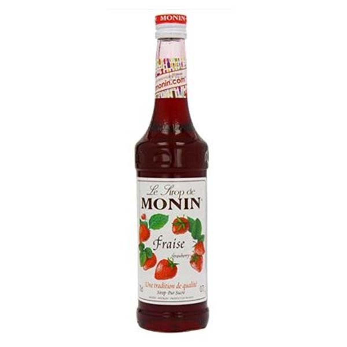 Monin jordbær sirup 70 cl (Dato: 05/25)