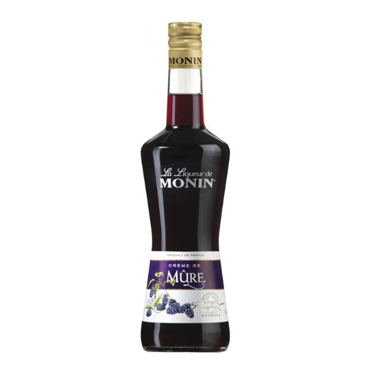 Monin Liqueur Creme De MÃ»re / Brombær Fl 70