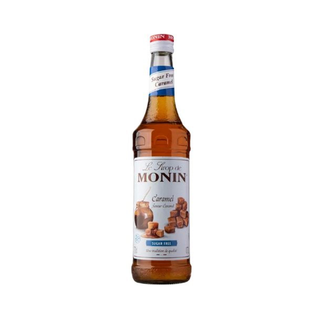 Monin Sirup Caramel / Karamel, Sukkerfri Fl 70