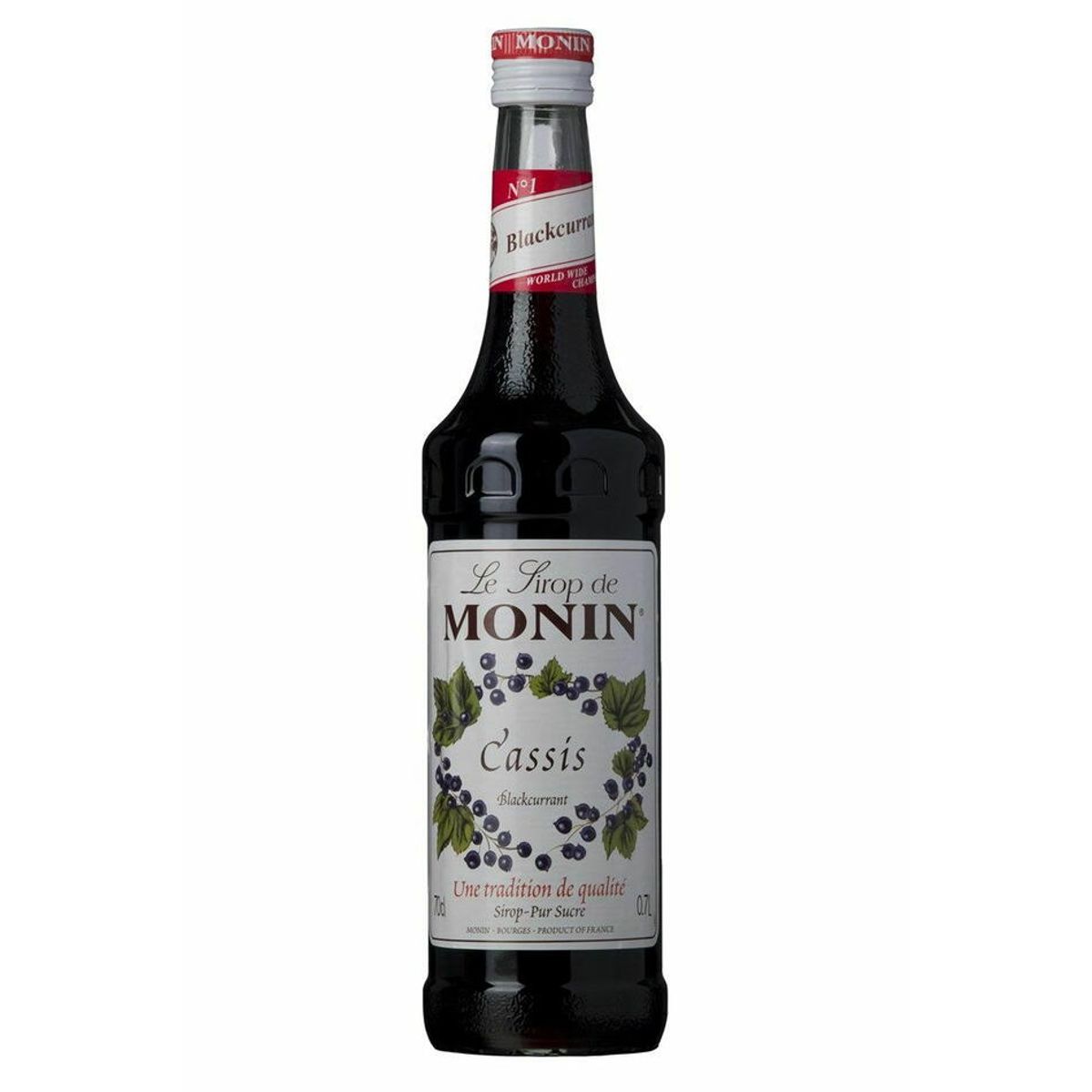 Monin Sirup Cassis / Solbær Fl 70