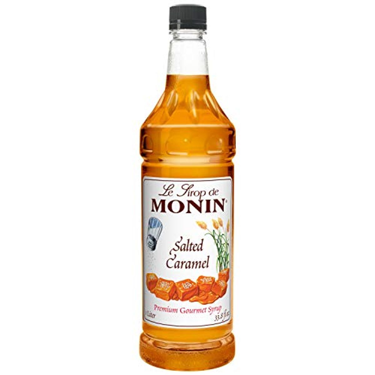 Monin Sirup Saltet Karamel Pet 1 Ltr