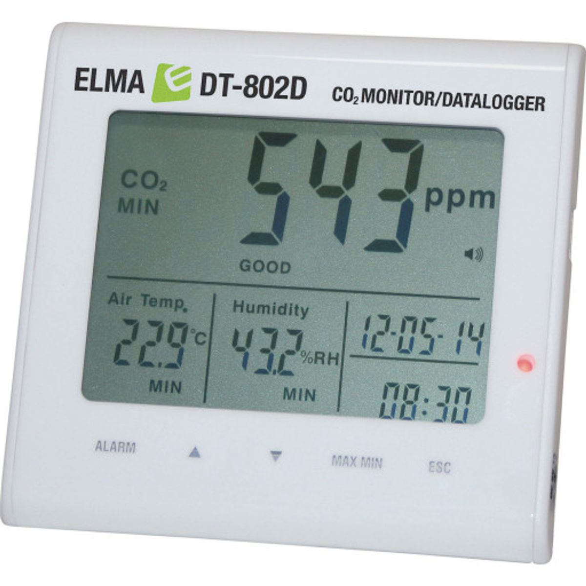 Monitor/Datalogger Elma DT-802D CO2