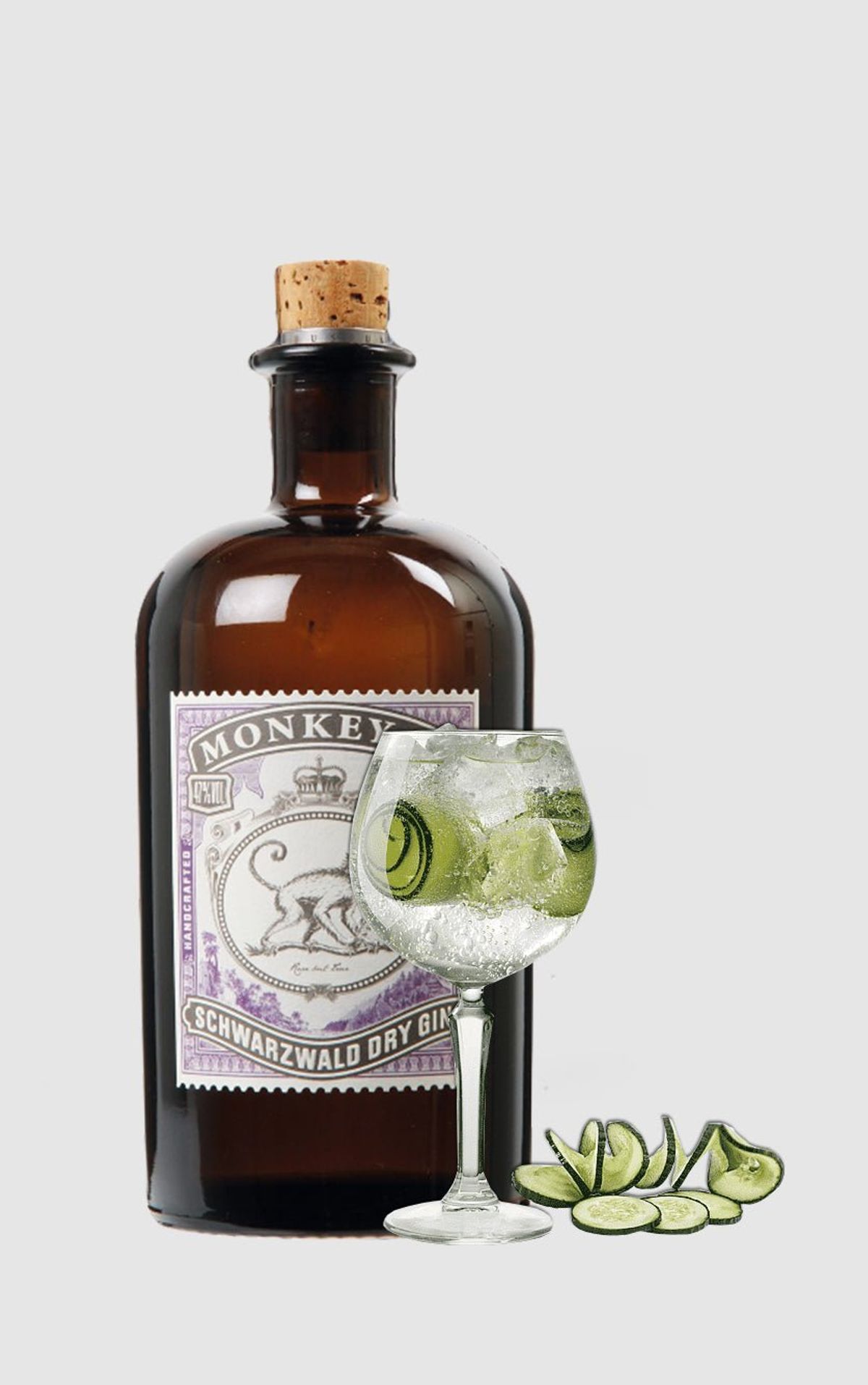 Monkey 47 Gin, 47% alkohol, 500ml