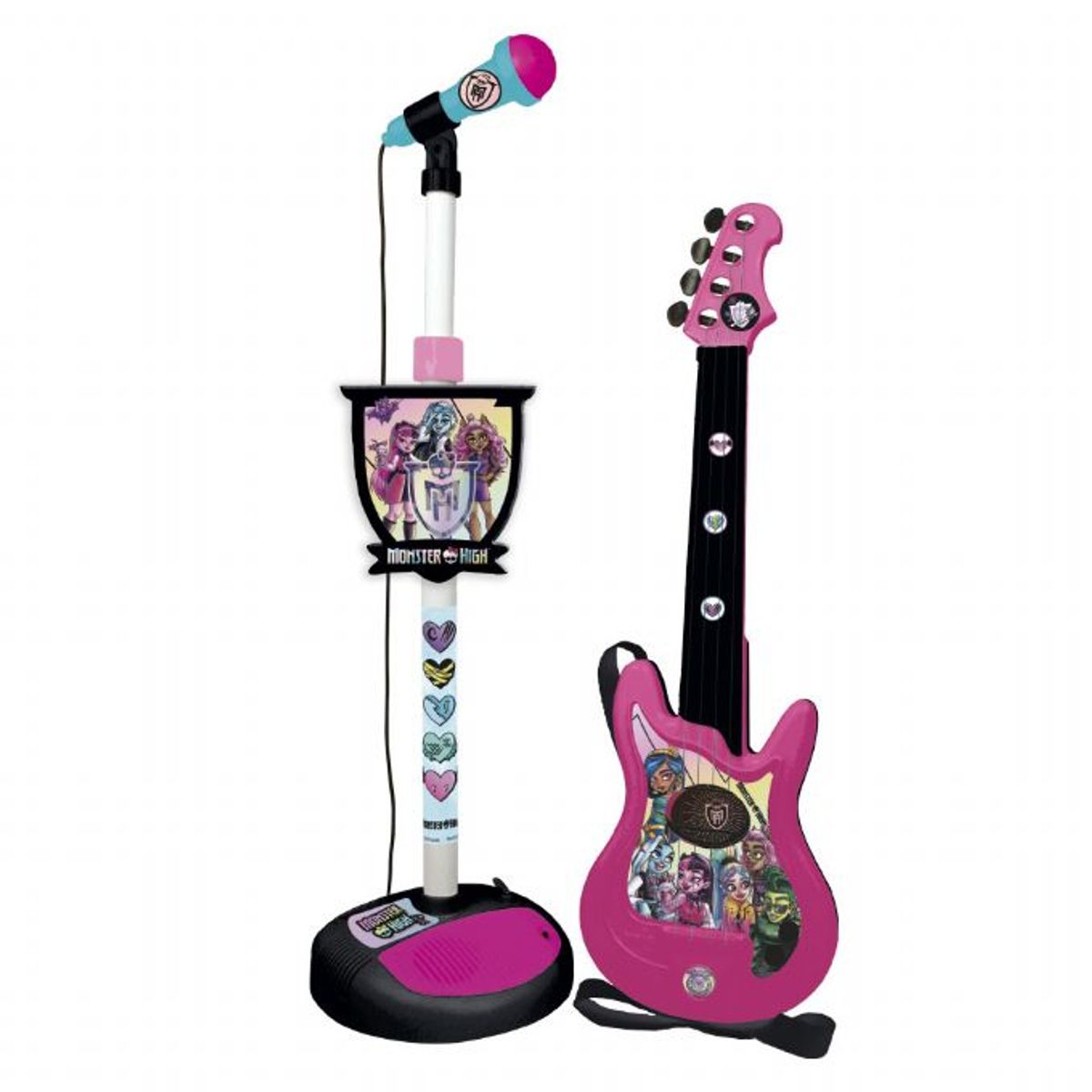 Monster High Guitar med Mikrofon