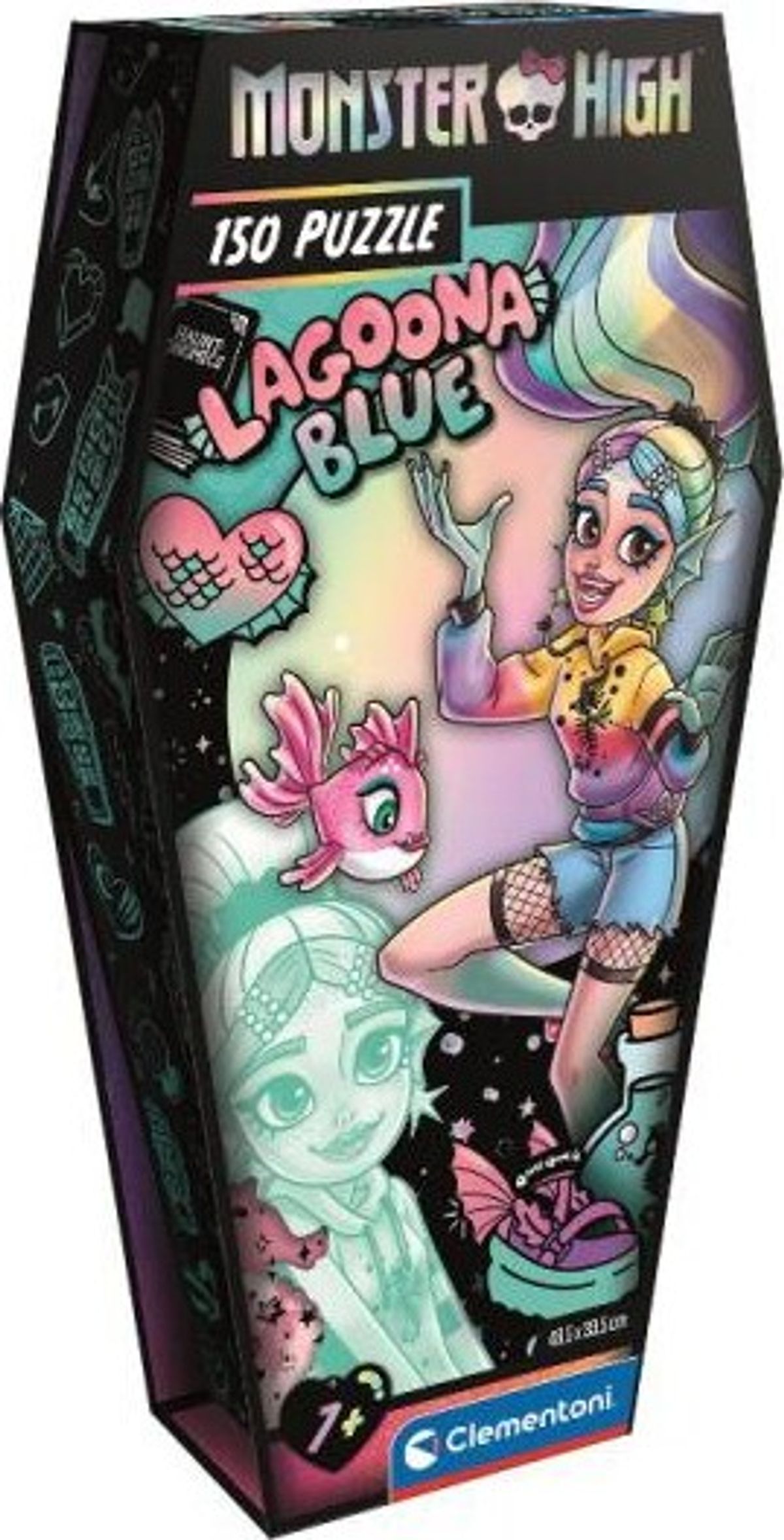 Monster High Puslespil - Lagoona Blue - 150 Brikker - Clementoni