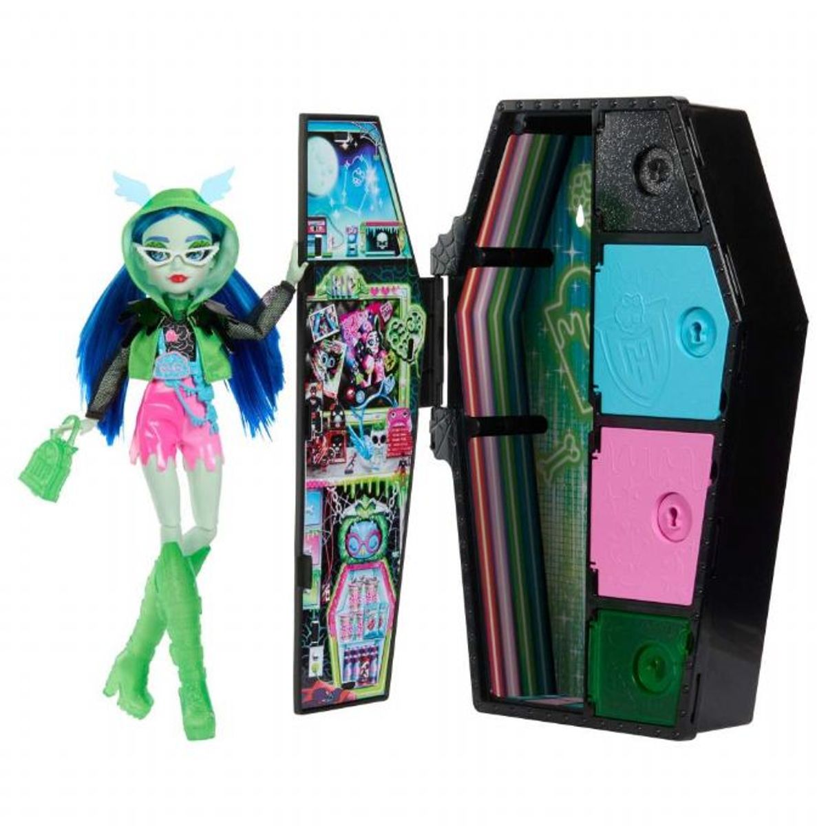 Monster High Skulltimates Ghoulia Yelps