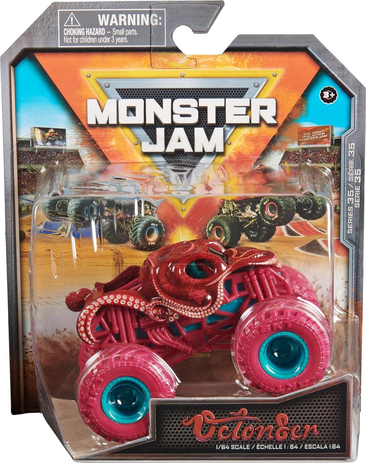 Monster Jam - Monster Truck Bil - 1:64 - Octonder