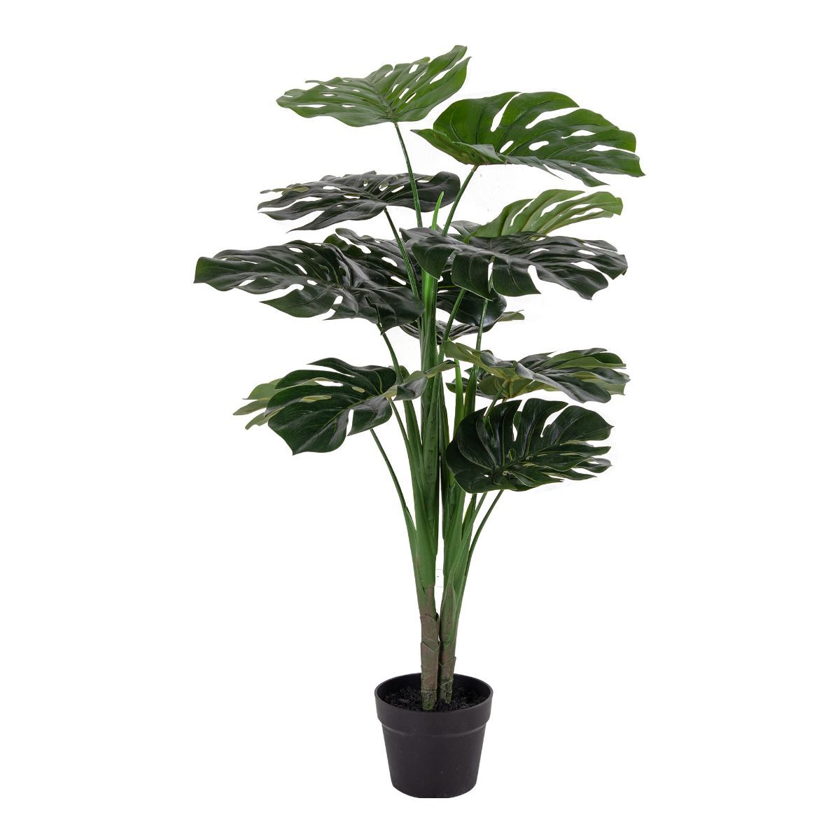 Monstera kunstige plante - 90cm