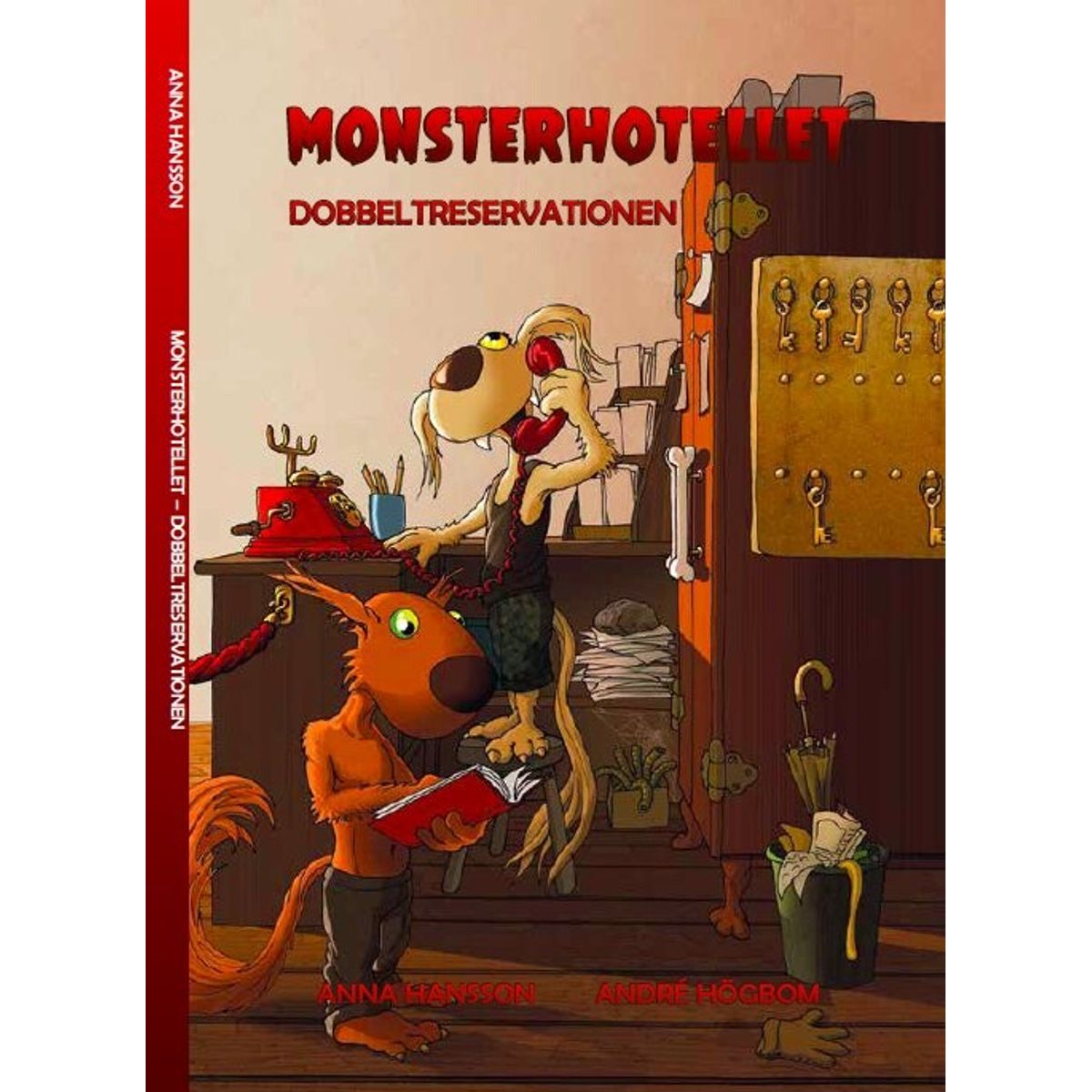 Monsterhotellet - Dobbeltreservationen - Anna Hansson - Bog