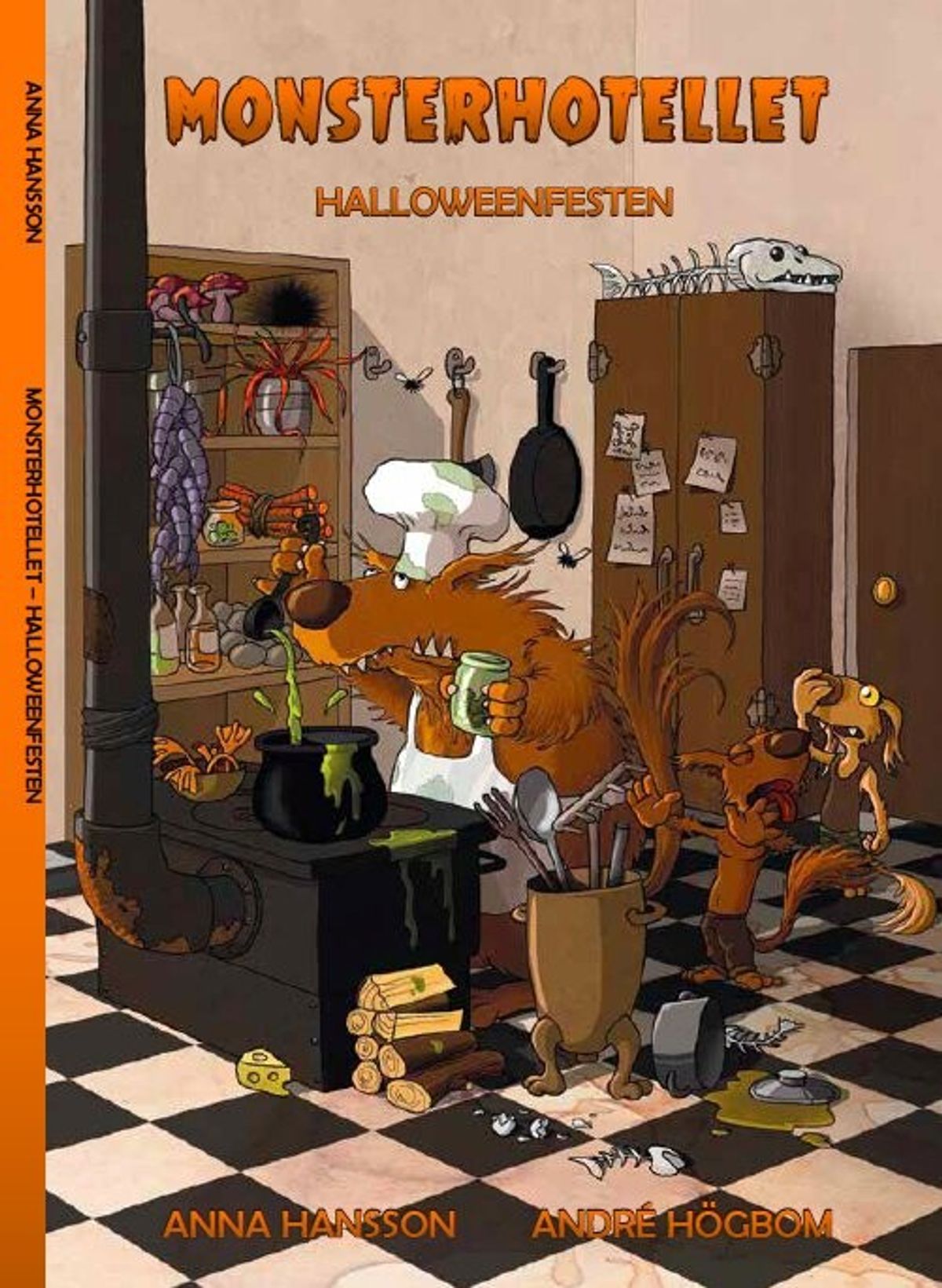 Monsterhotellet - Halloweenfesten - Anna Hansson - Bog