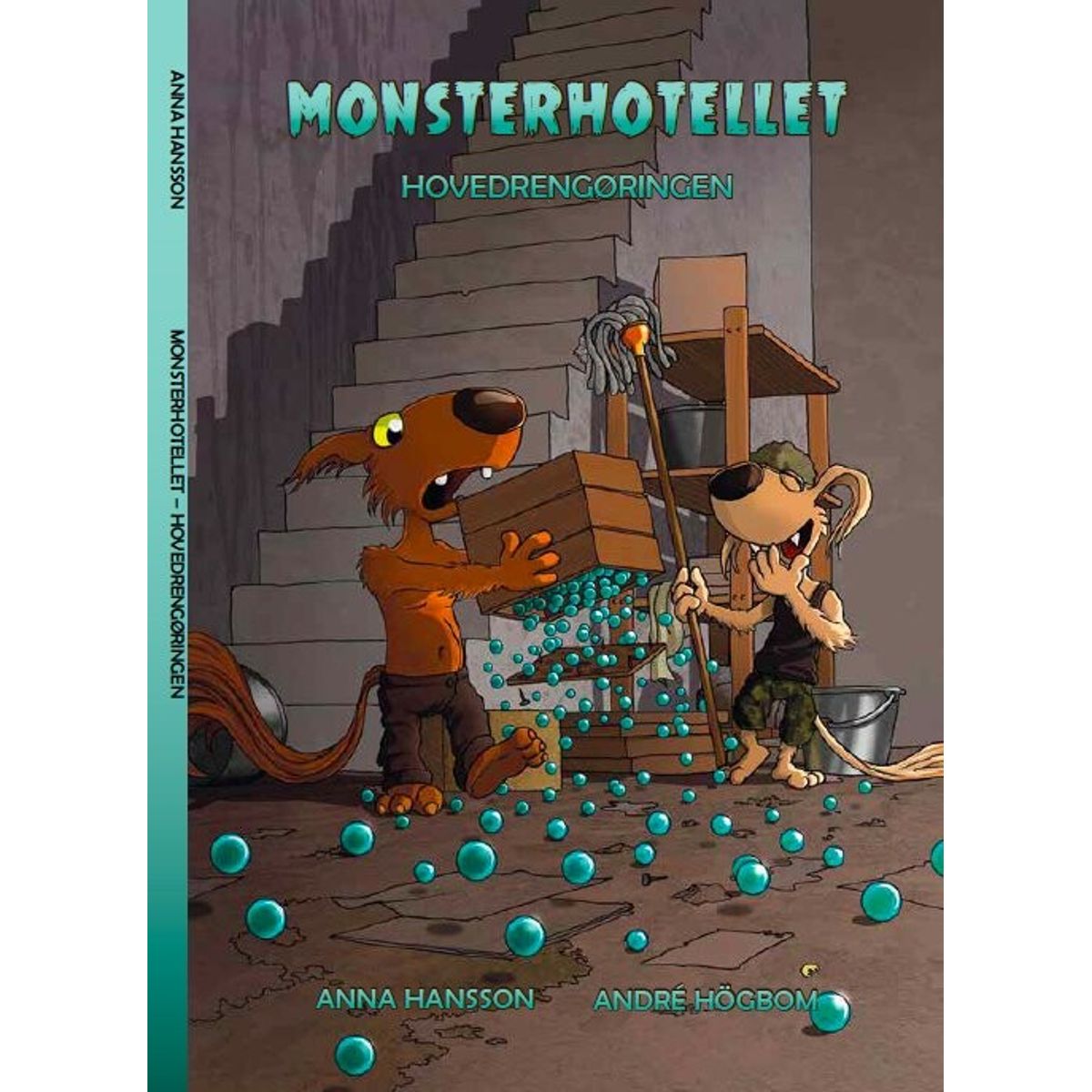 Monsterhotellet - Hovedrengøringen - Anna Hansson - Bog