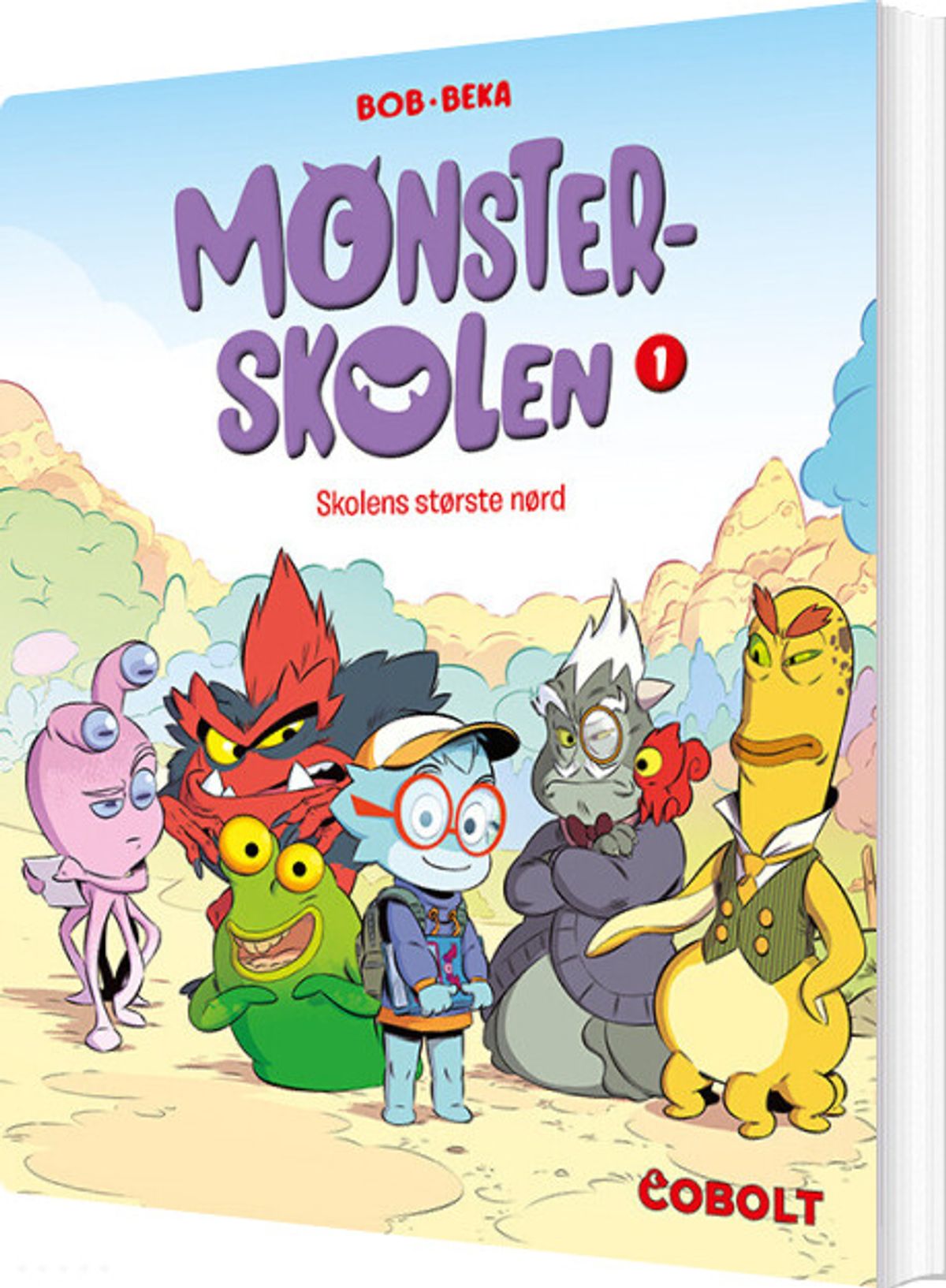 Monsterskolen 1 - Skolens Største Nørd - Beka - Bog