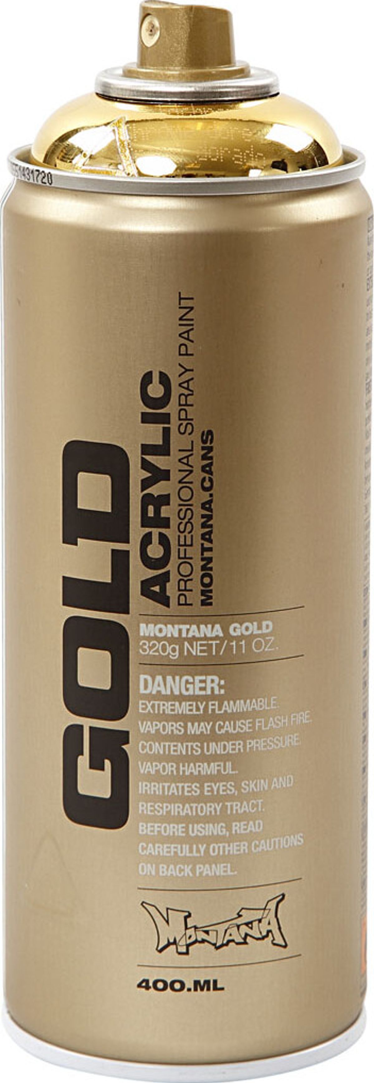 Montana Gold - Spraymaling - Guld - 400 Ml