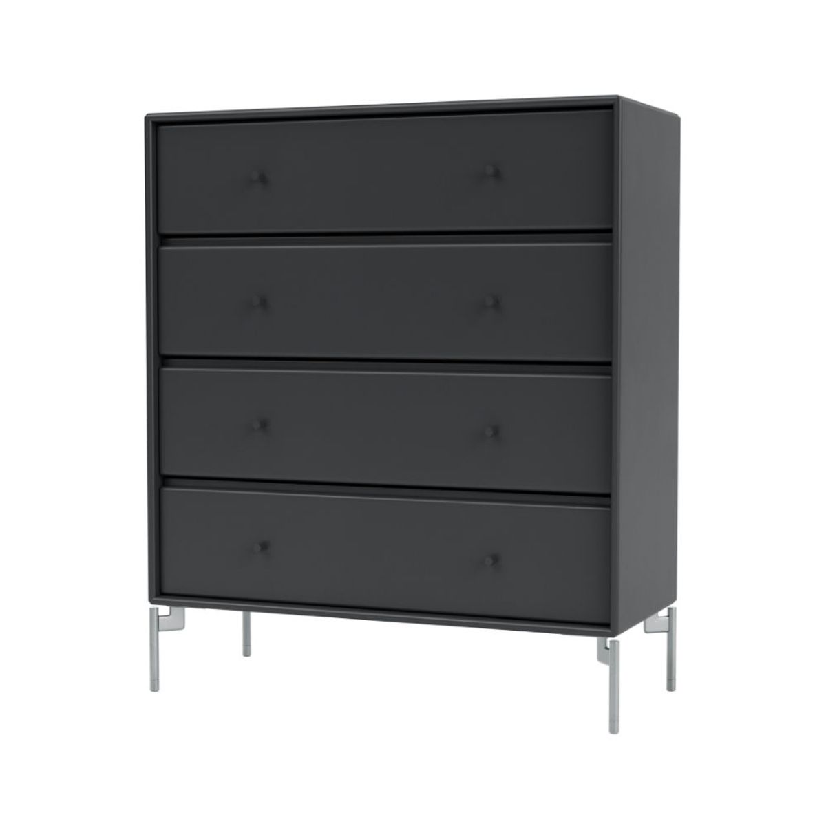 Montana Kommode Modul 1125 Dybde 30 cm Ben - Matt Chrome Anthracite 04