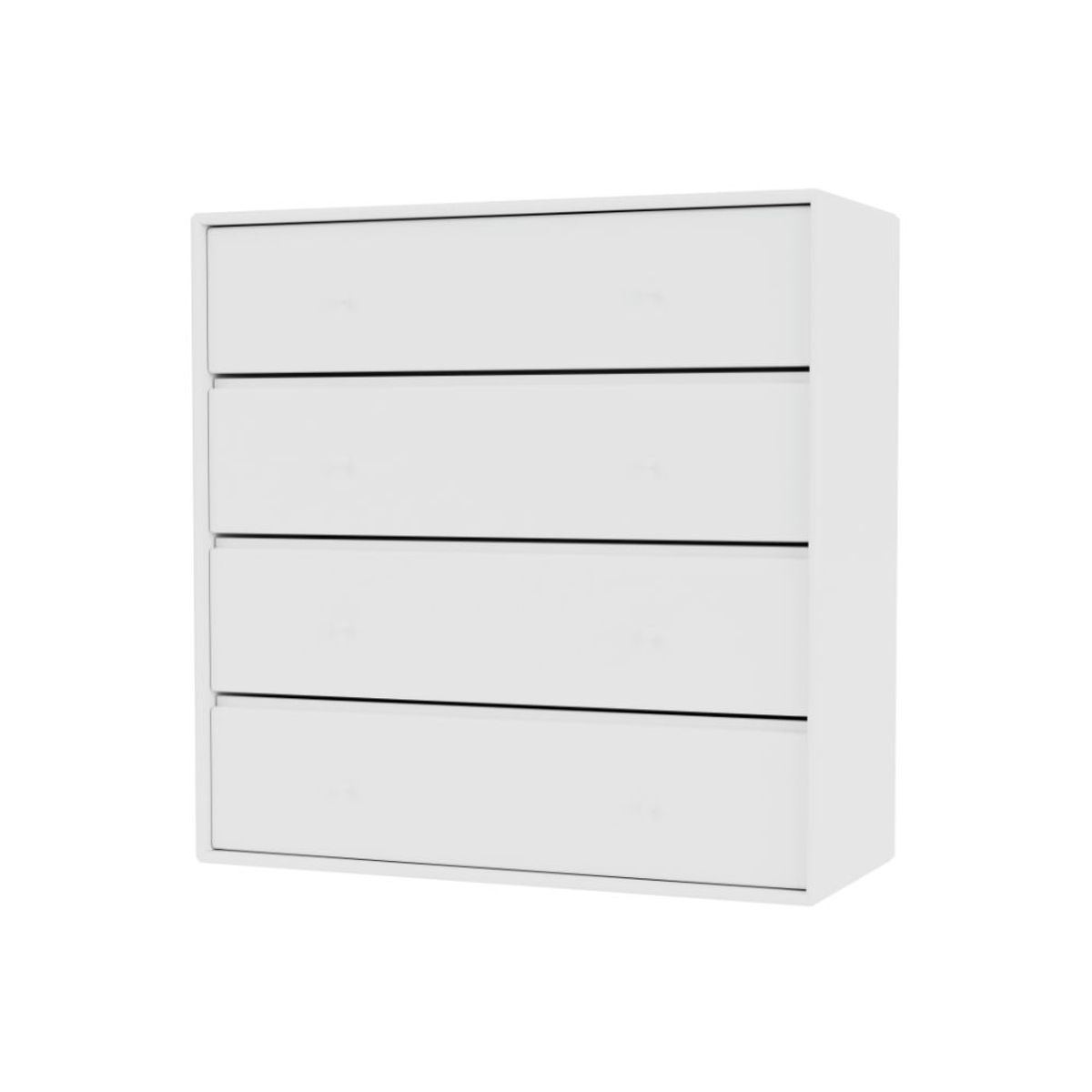 Montana Kommode Modul 1125 Dybde 30 cm Ophængsbeslag New White 101