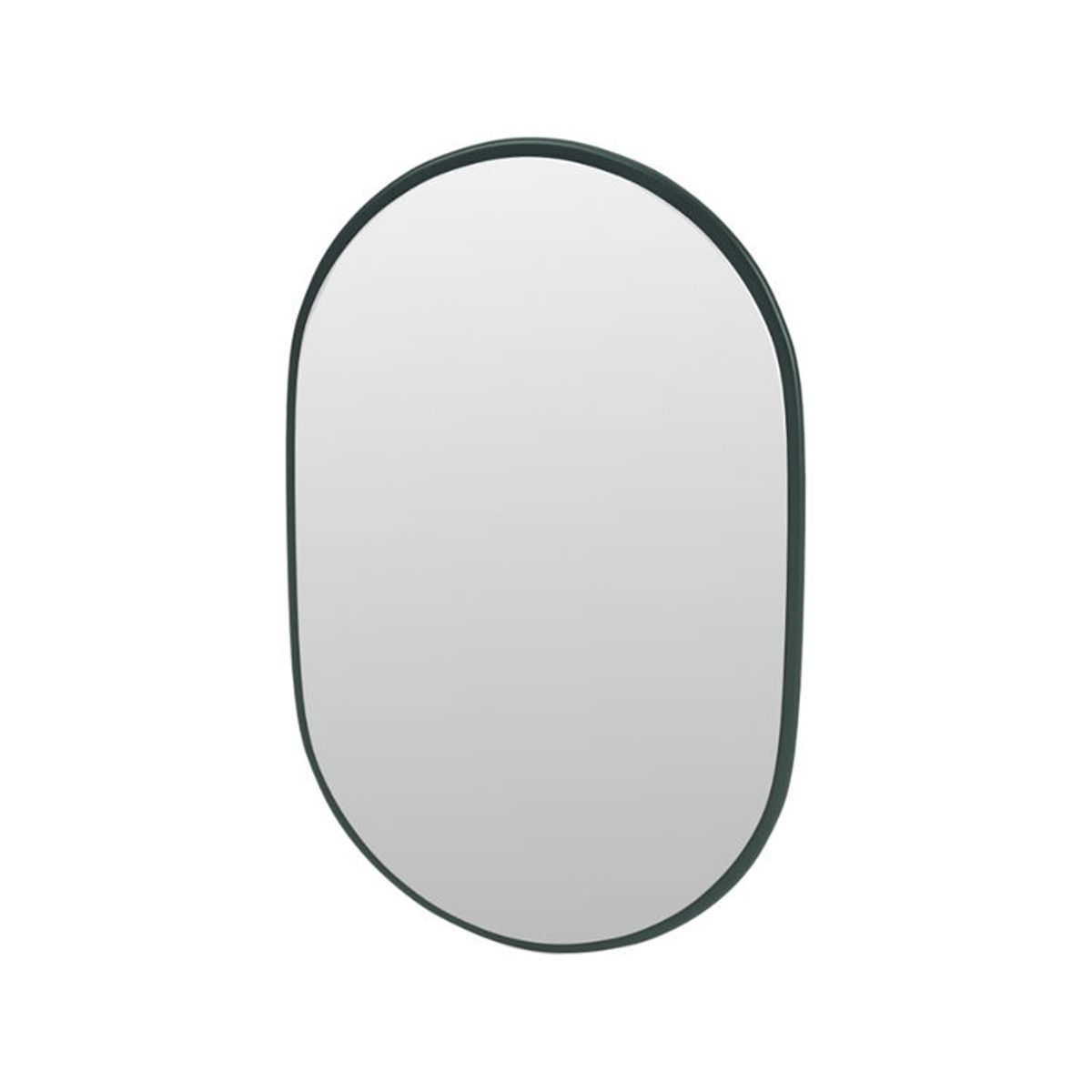 Montana LOOK Colour Frame Mirror Black Jade 163