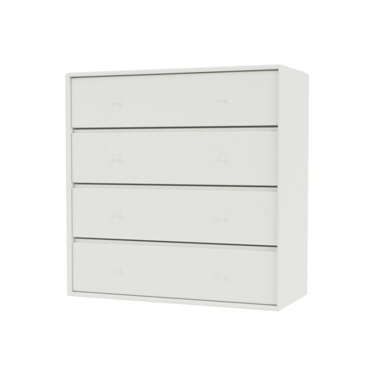 Montana Modul 1125 Kommode Dybde 38 cm Ophængsbeslag New White 101