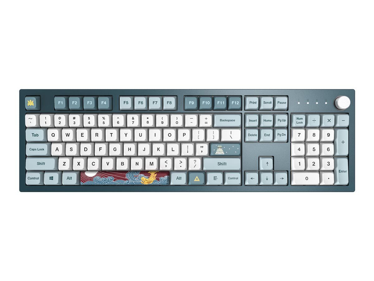 Montech MKey Fullsize Freedom - Gateron G Pro 2.0 Brown - Nordic - Blue/White