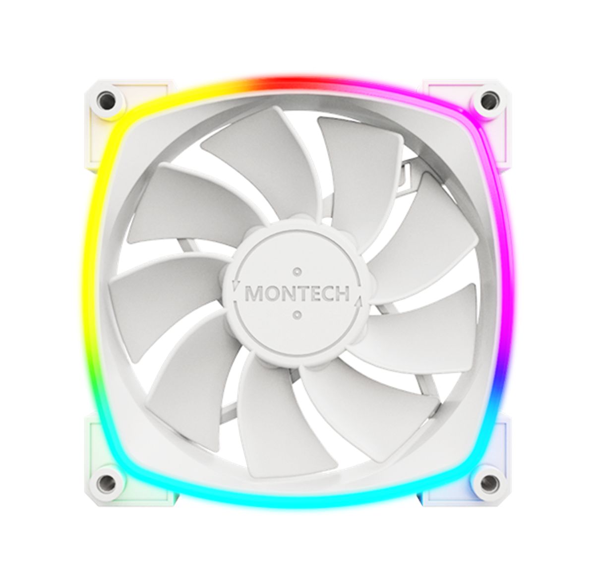 Montech RX120 PWM White - reverse fan