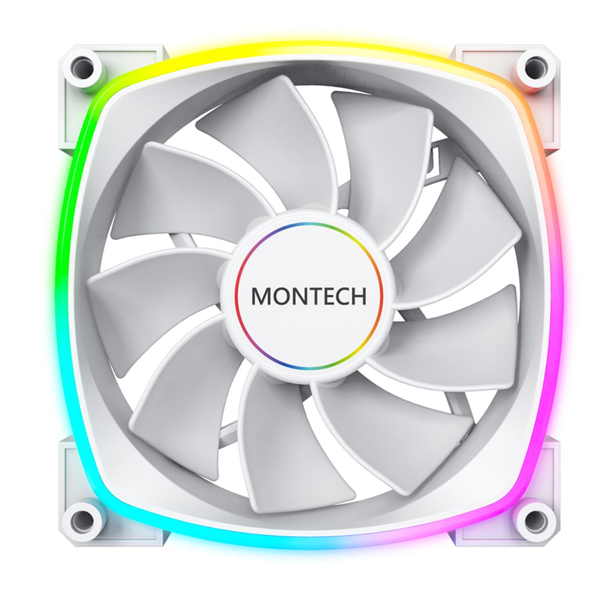 Montech RX140 PWM White - 140mm ARGB Reverse