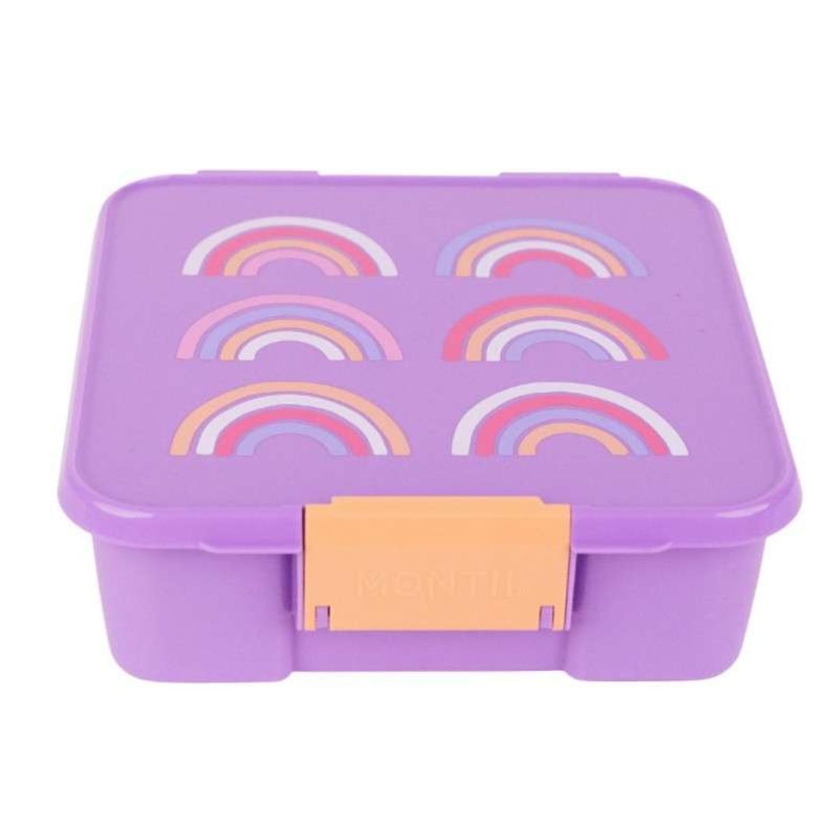 MontiiCo Bento 5 Madkasse - Rainbow Roller