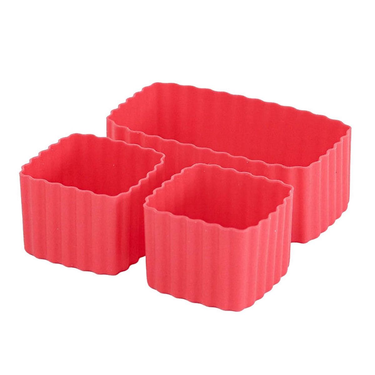 MontiiCo Silikoneforme - Bento Cups Mixed - 3 stk. - Watermelon