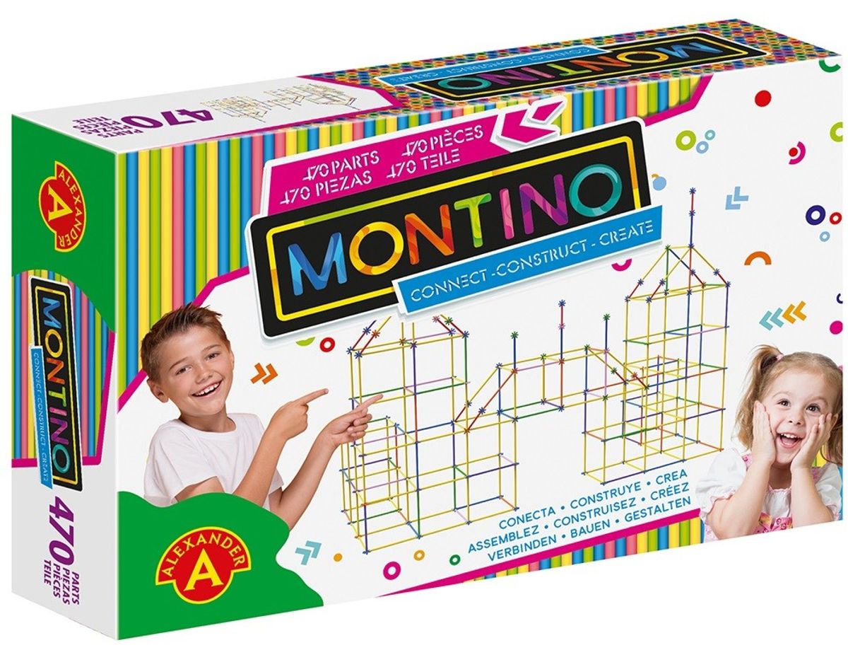 Montino 470 Kontruktionslegetøj (470 dele)