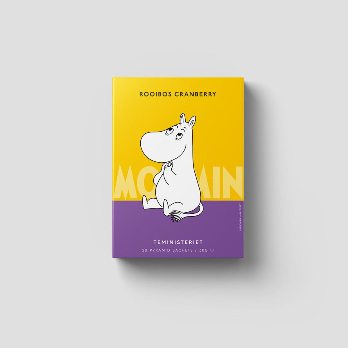 Moomin Rooibos Cranberry - 20 stk - brev te