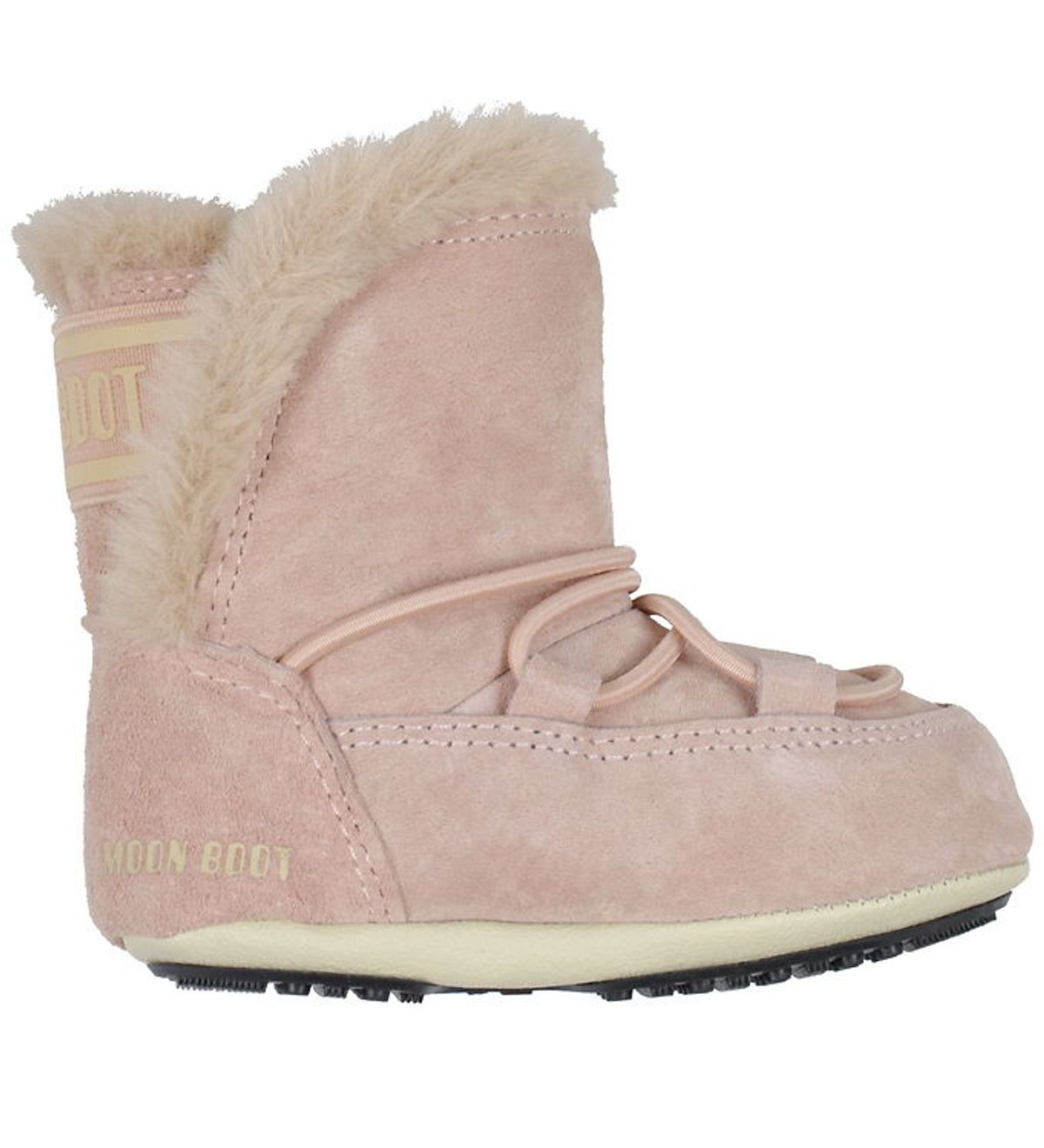 Moon Boot Vinterstøvler - Crib Suede - Pale Pink