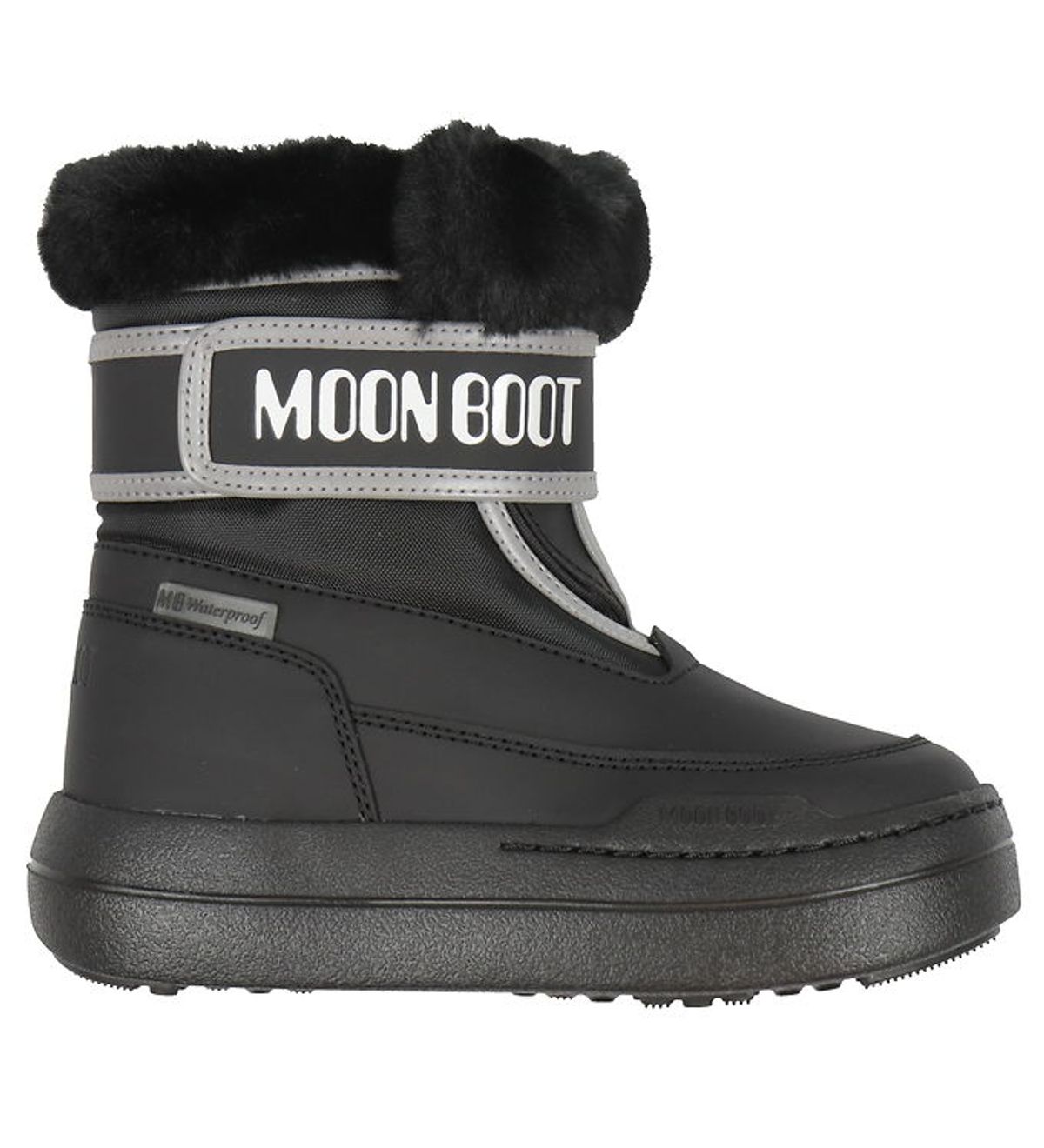 Moon Boot Vinterstøvler - JR Park Strap - Sort