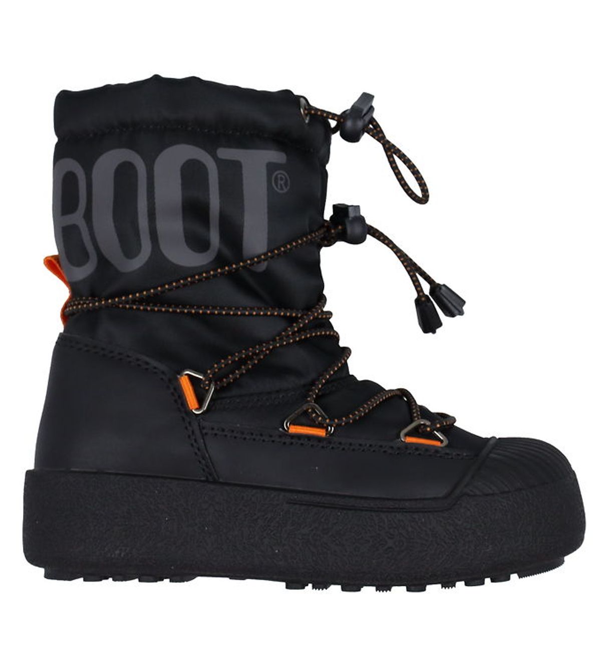 Moon Boot Vinterstøvler - JTrack Polar - Sort/Orange