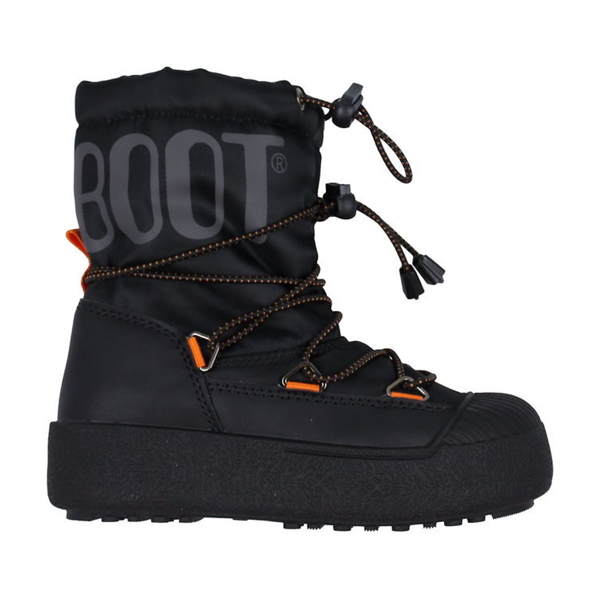 Moon Boot Vinterstøvler - JTrack Polar - Sort/Orange