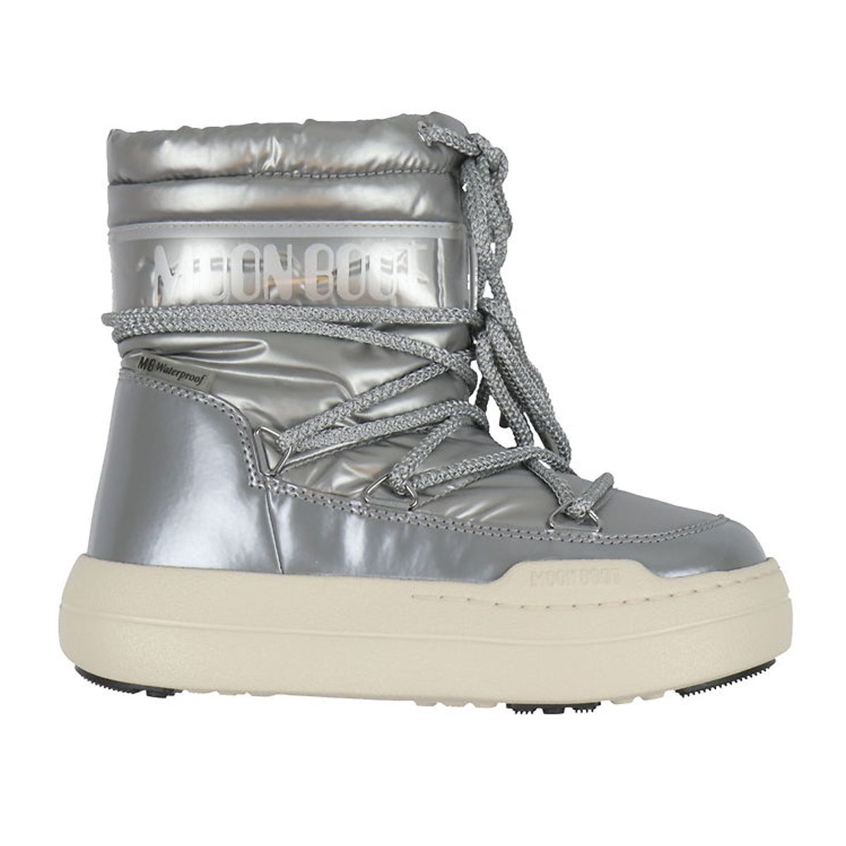 Moon Boot Vinterstøvler - Park Boot - Silver