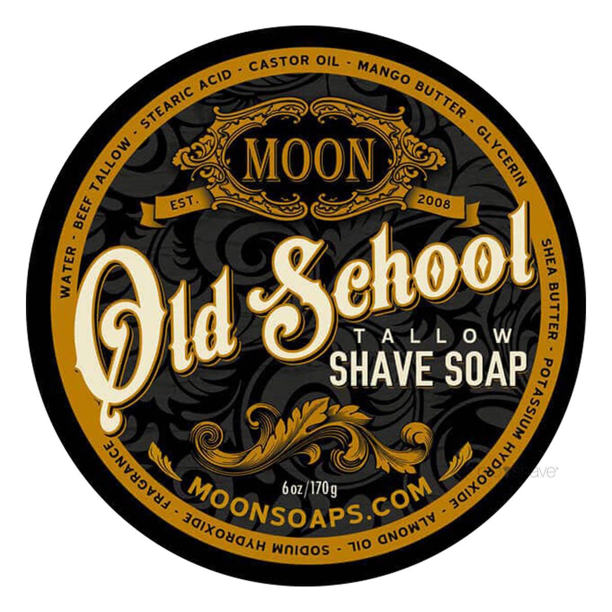 Moon Soaps Barbersæbe, Old School, 170 gr.