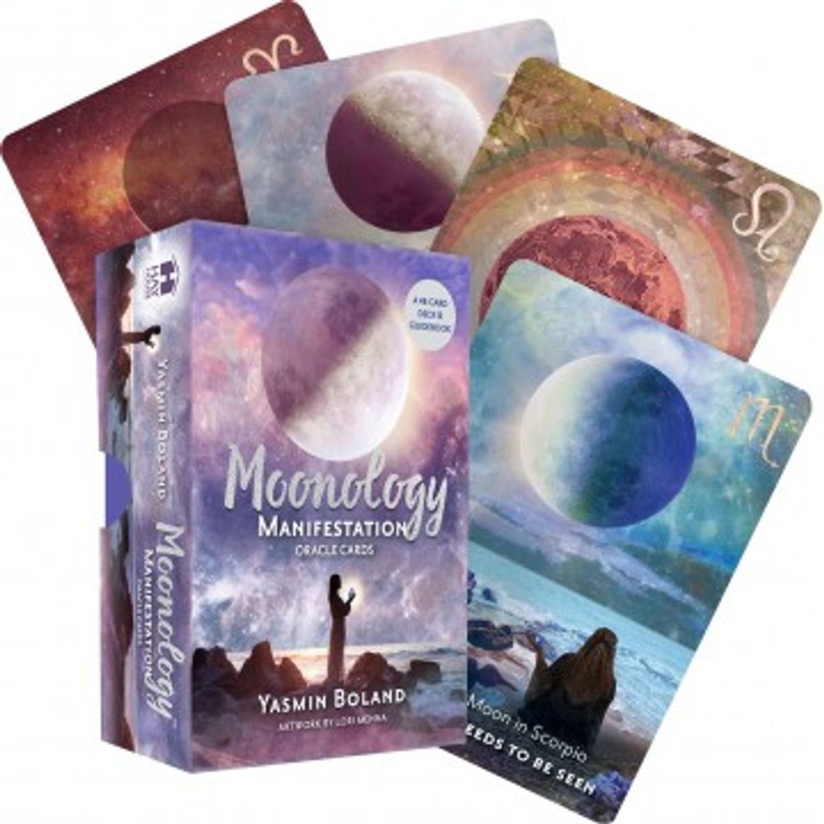 Moonology manifestation - Orakelkort og Englekort på engelsk - GodKarmaShop