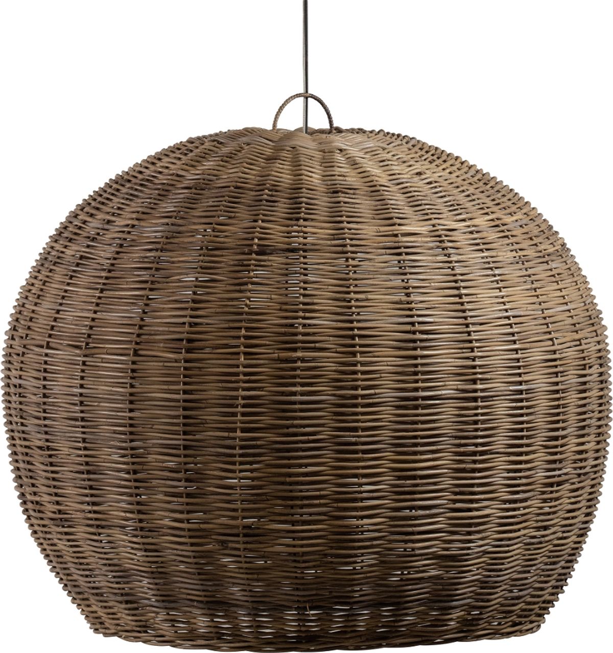 Mooze, Pendel lampe, natur, H100x120x120 cm, rattan