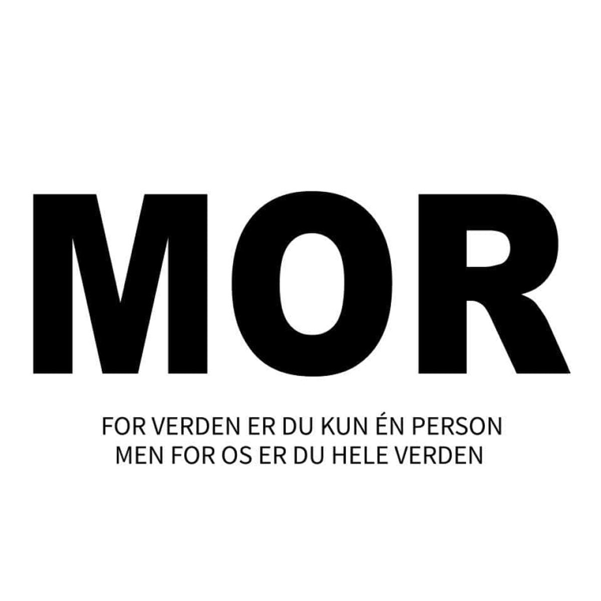 Mor plakat