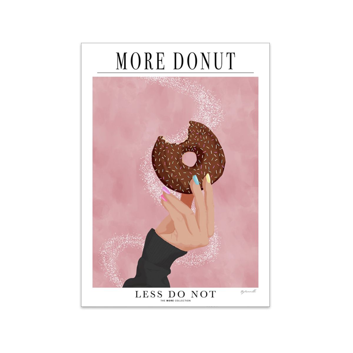 MORE DONUT - LESS DO NOT