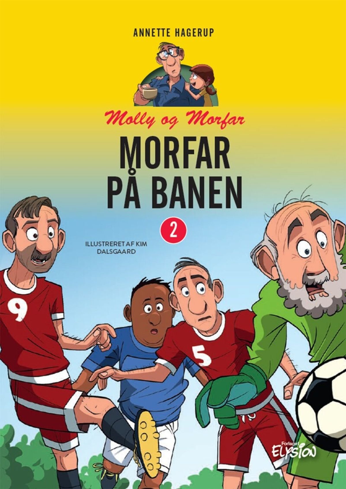 Morfar På Banen - Annette Hagerup - Bog