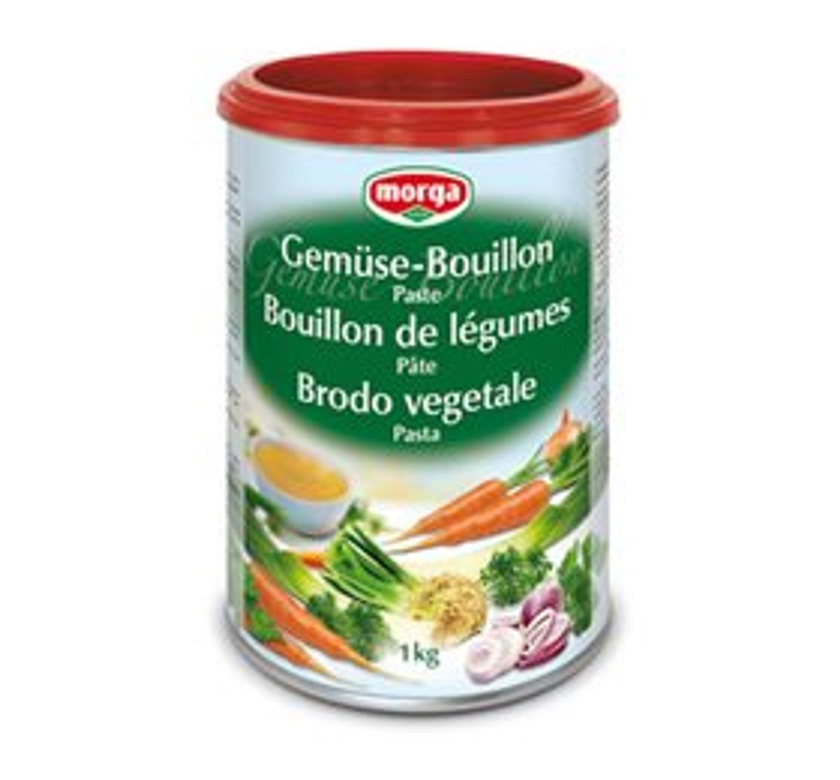 Morga grøntsagsbouillon 1 KG.