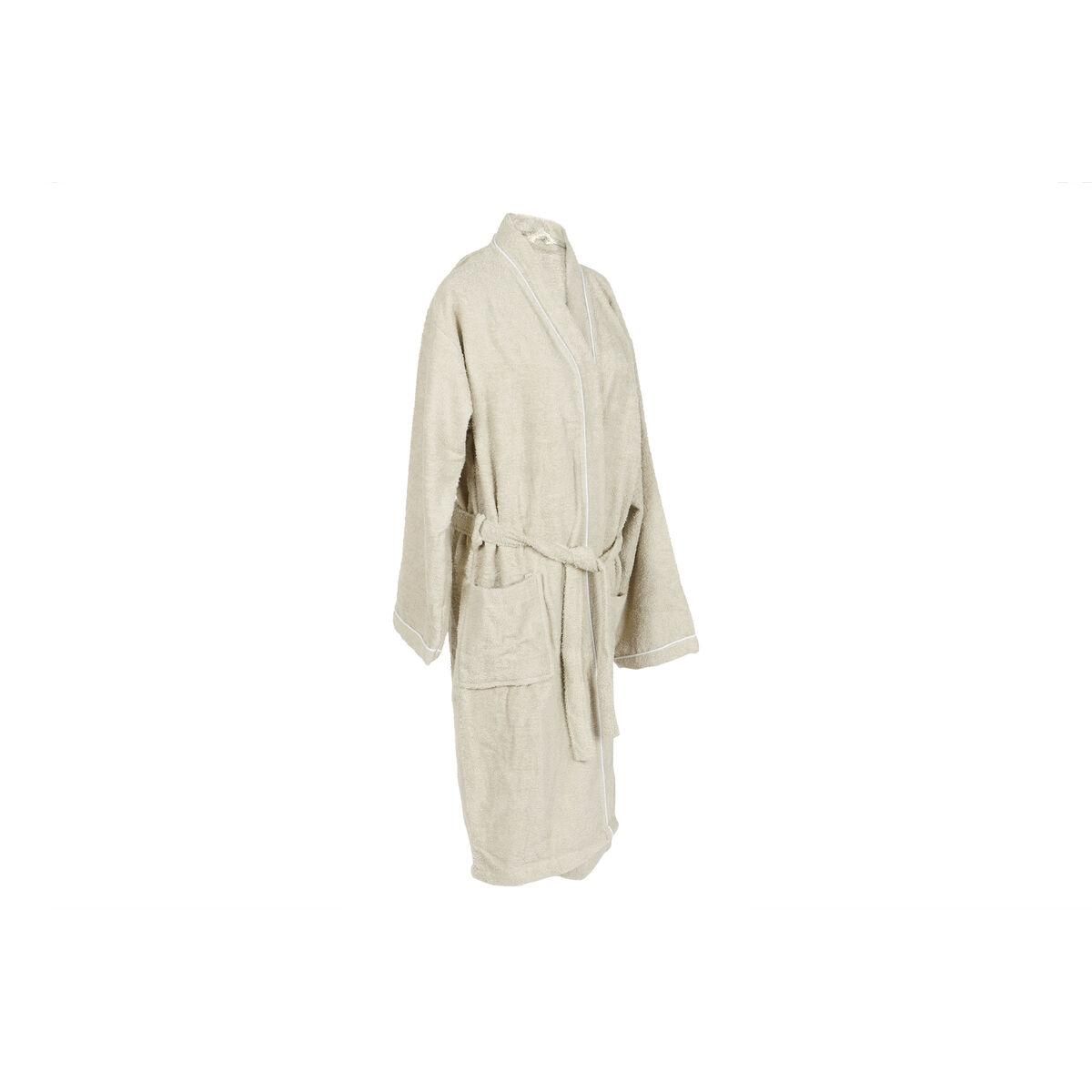 Morgenkåbe Home ESPRIT Beige Dame 400 g /m²