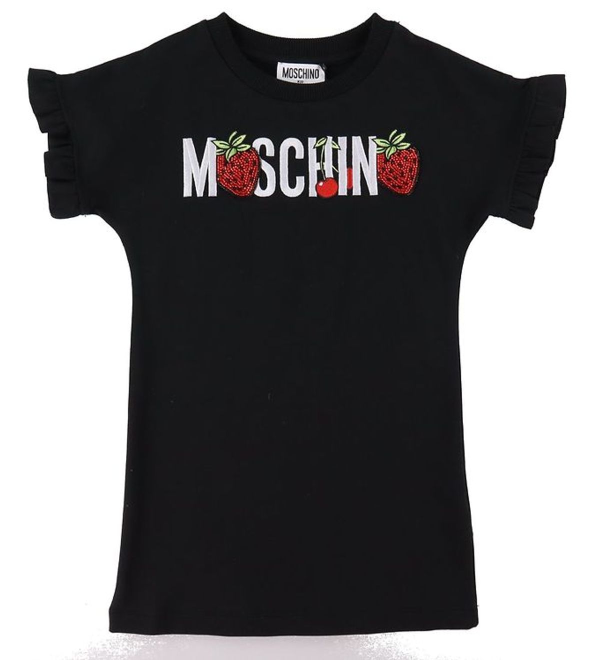 Moschino Kjole - Sort m. Logo