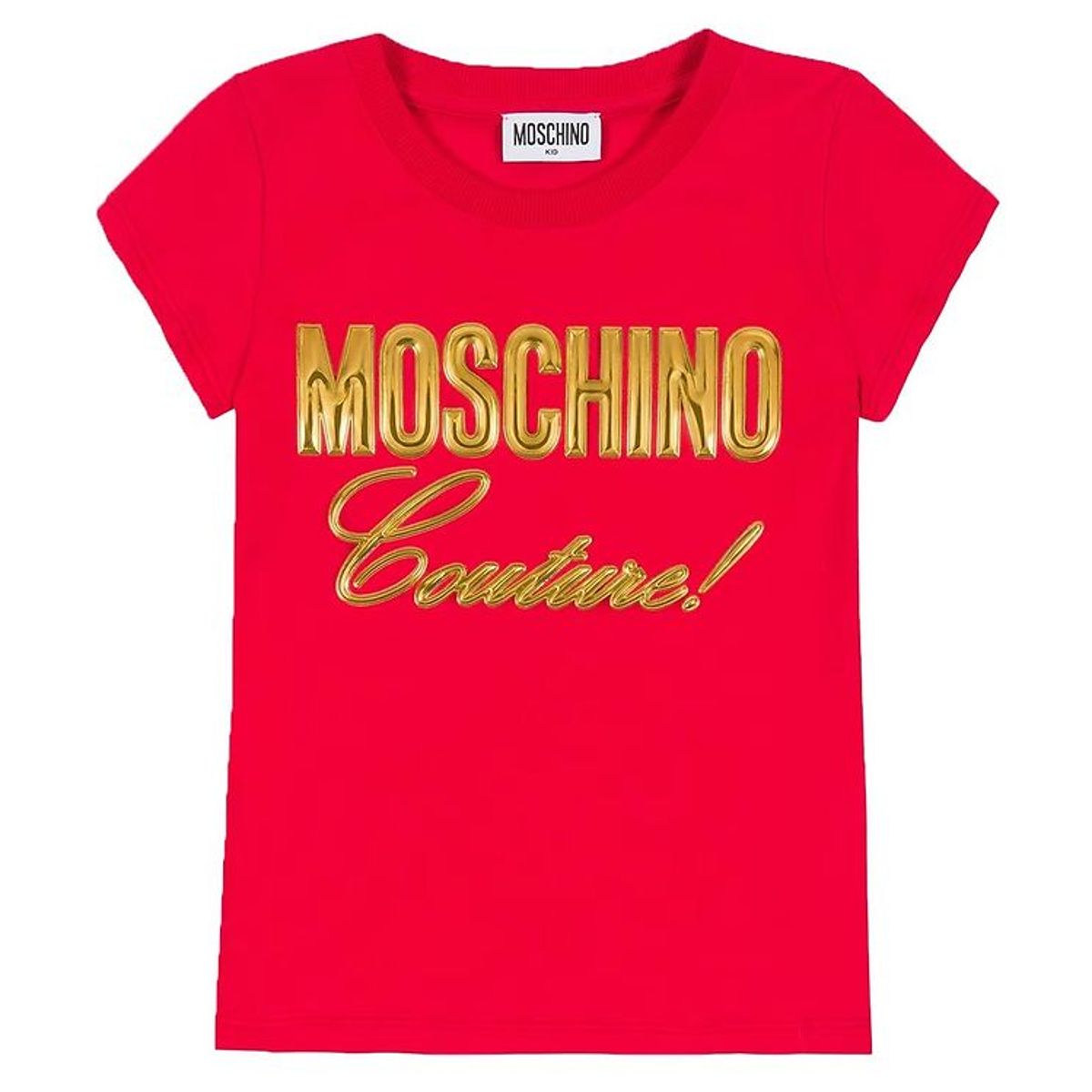 Moschino T-shirt - Rød m. Guld