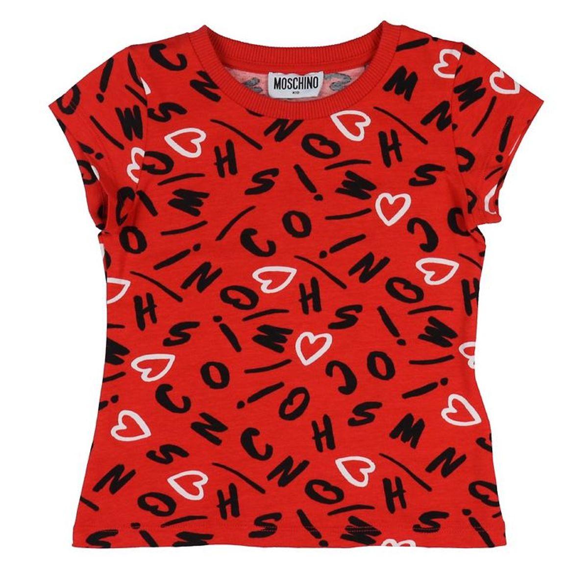 Moschino T-shirt - Rød m. Print