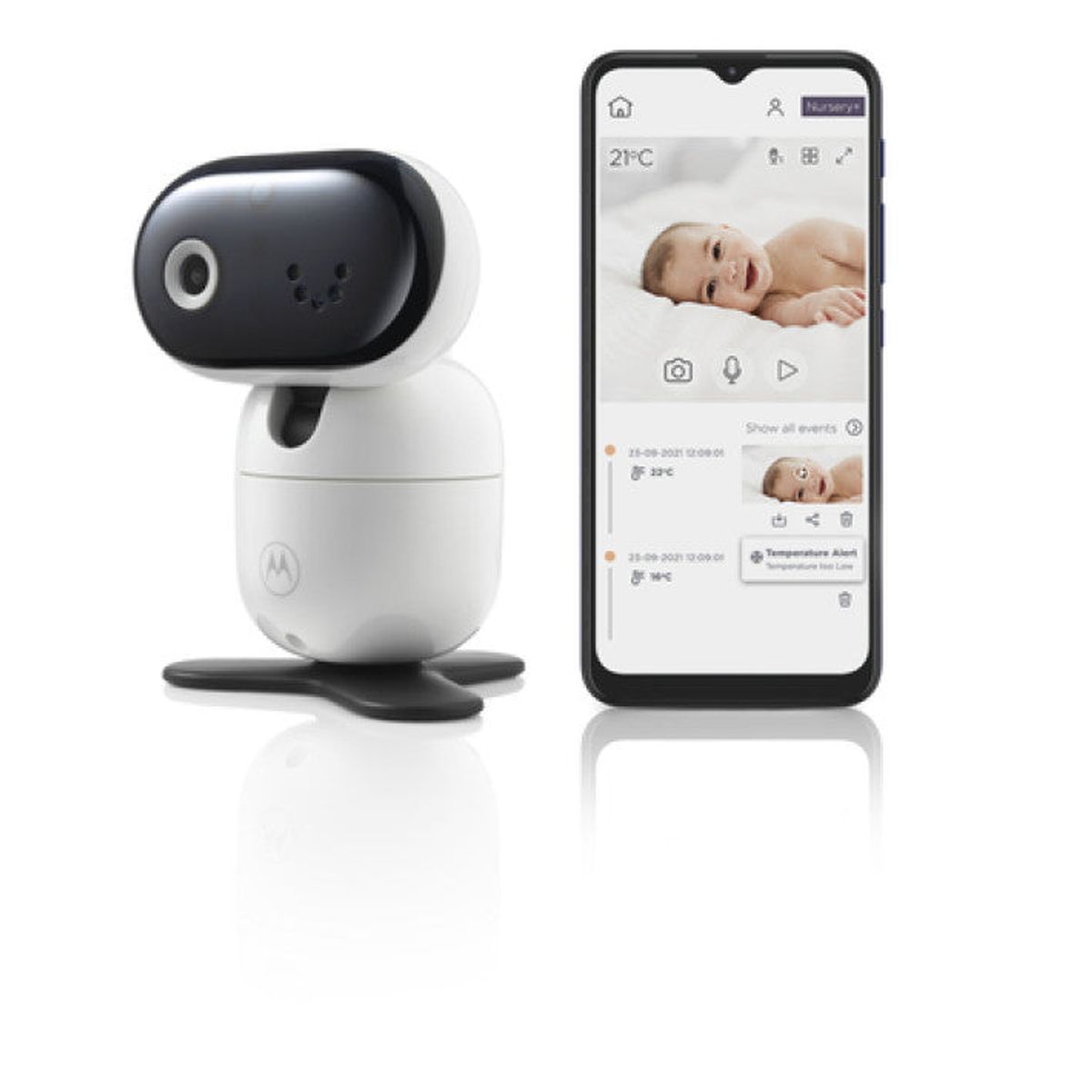 Motorola Babyalarm med Wi-Fi og Full HD Overvågning - WeDoBetter.dk