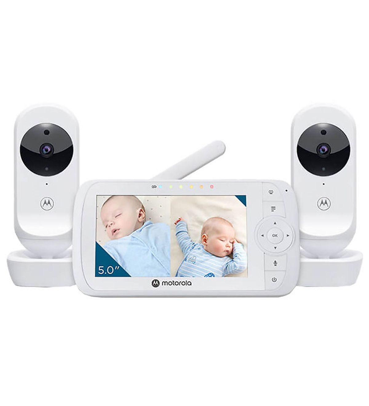 Motorola Babymonitor m. Video - 2 Kameraer - VM35-2 - 5,0"