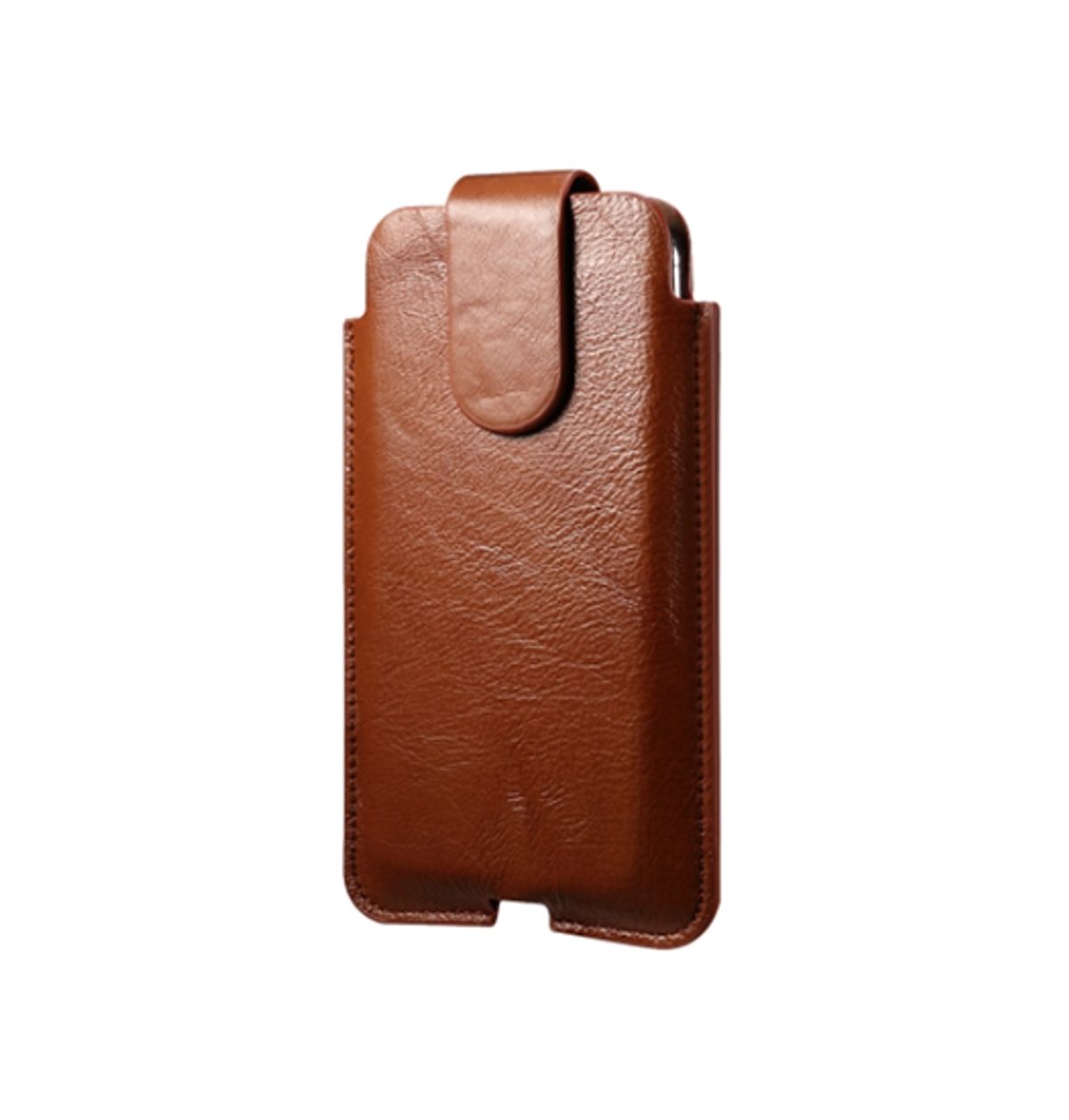 Motorola Moto G20/G22 - Mont Blanc Ægte Læder Bælte Sleeve - Brun