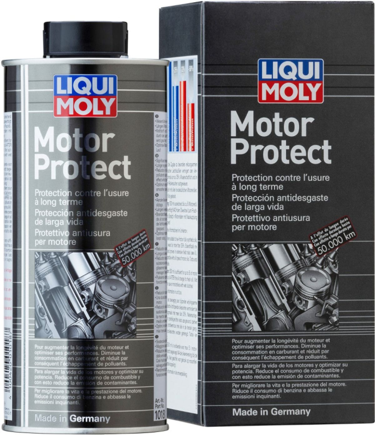 Motorprotect til Dybte-behandling af motoren, 500ml fra Liqui Moly