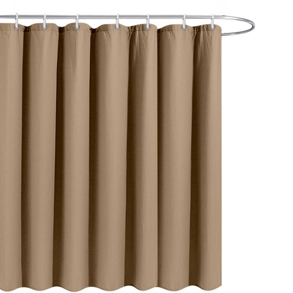 MOUD Home WAFFLE Badeforhæng 180x200 cm - khaki